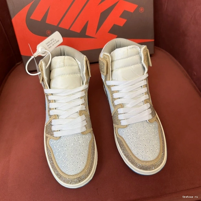 Shoes Designed Diamond Jordan 0706